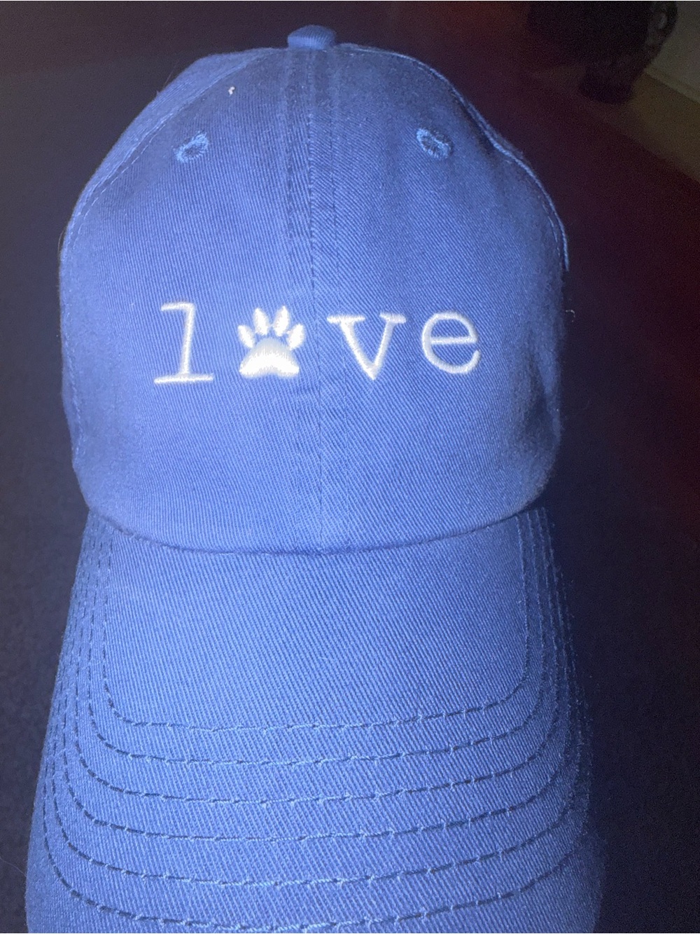 Open Road Brands Blue Baseball Cap with Inner Logo Patch